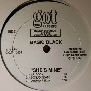 Basic Black : She's Mine (12")