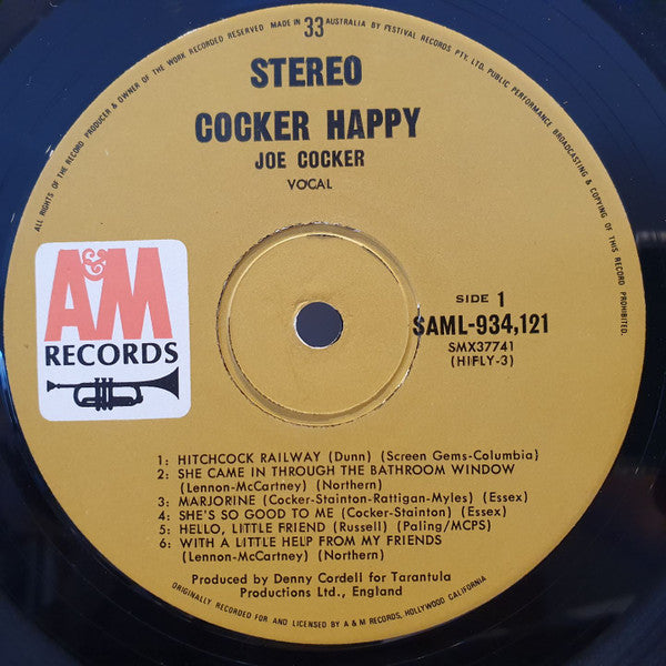 Joe Cocker : Cocker Happy (LP, Comp, RE, Gat)
