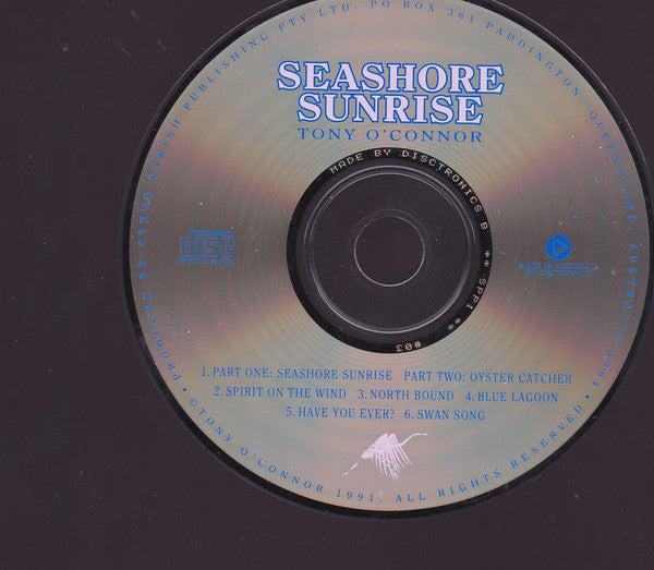 Tony O'Connor (2) : Seashore Sunrise (CD, Album, P/Mixed)
