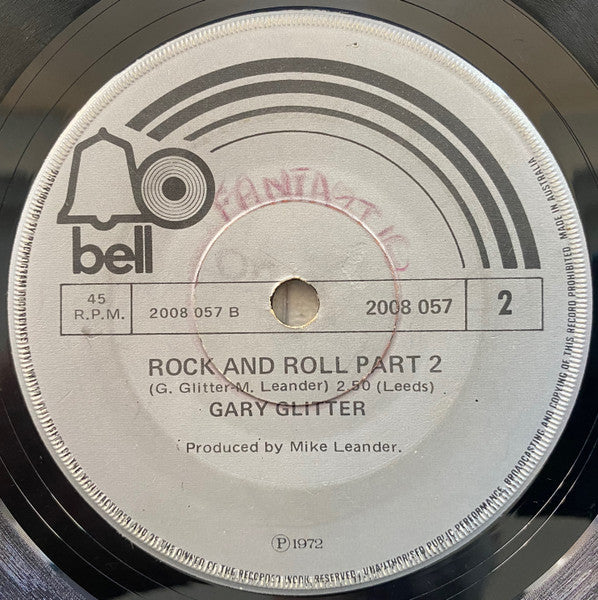Gary Glitter : Rock And Roll Part 1 (7", Single)
