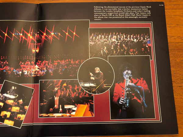 London Symphony Orchestra And The Royal Choral Society : Classic Rock, Rock Classics (LP, Album, Gat)
