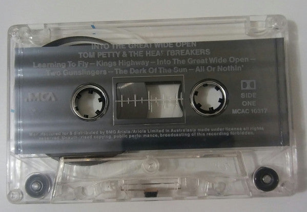 Tom Petty And The Heartbreakers : Into The Great Wide Open (Cass, Album)