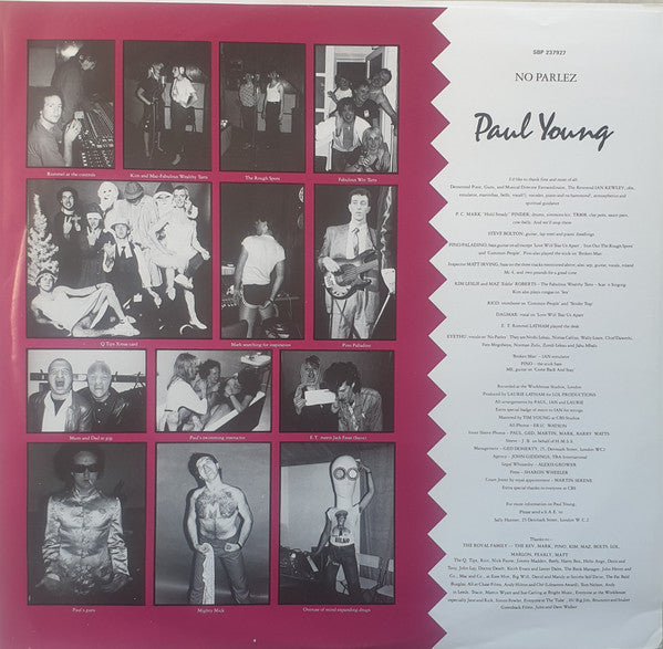 Paul Young : No Parlez (LP, Album)