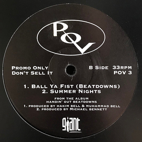 P.O.V. : Anutha Luv (12", Promo)