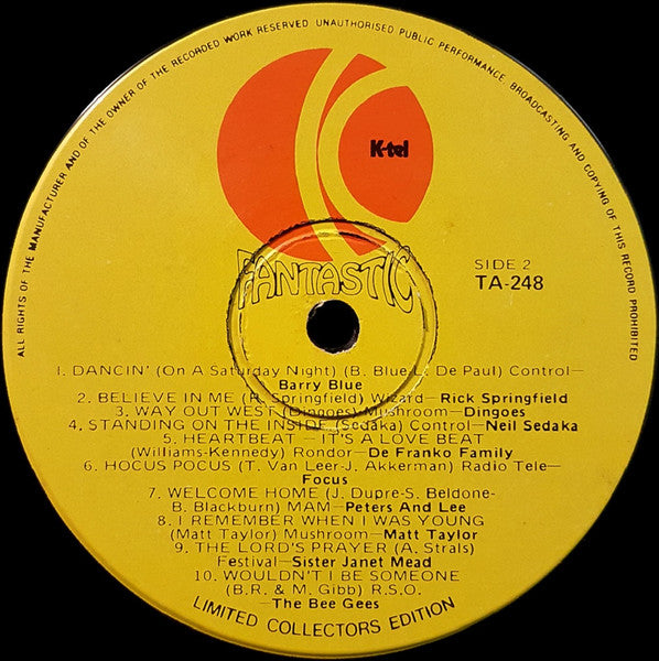 Various : Fantastic (LP, Comp)