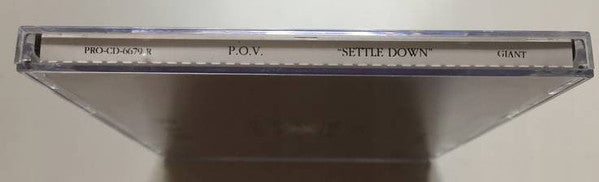 P.O.V. : Settle Down (CD, Maxi, Promo)