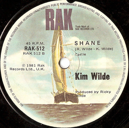 Kim Wilde : Chequered Love (7", Single)