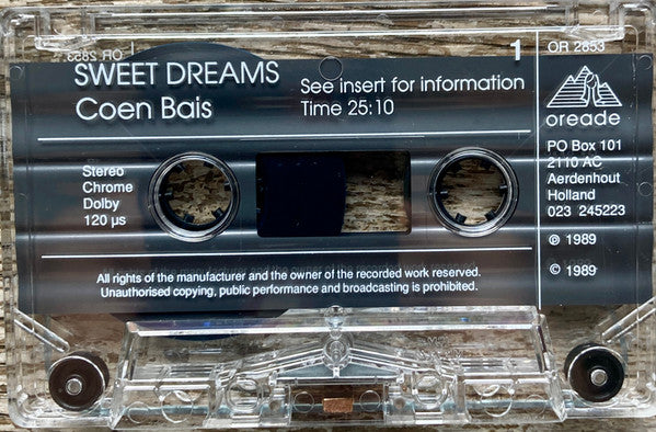 Coen Bais : Sweet Dreams (Cass)