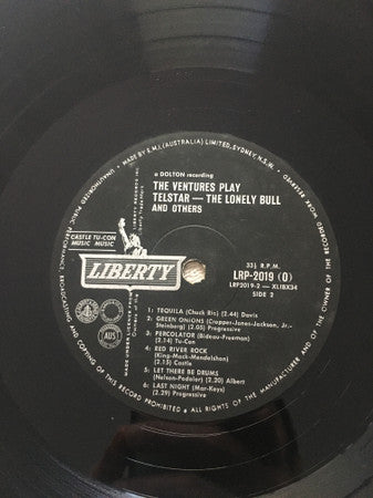 The Ventures : Play Telstar - The Lonely Bull And Others (LP, Album, Mono)