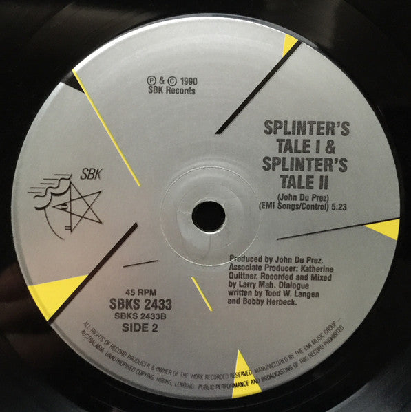Partners In Kryme : Turtle Power (7", Single)