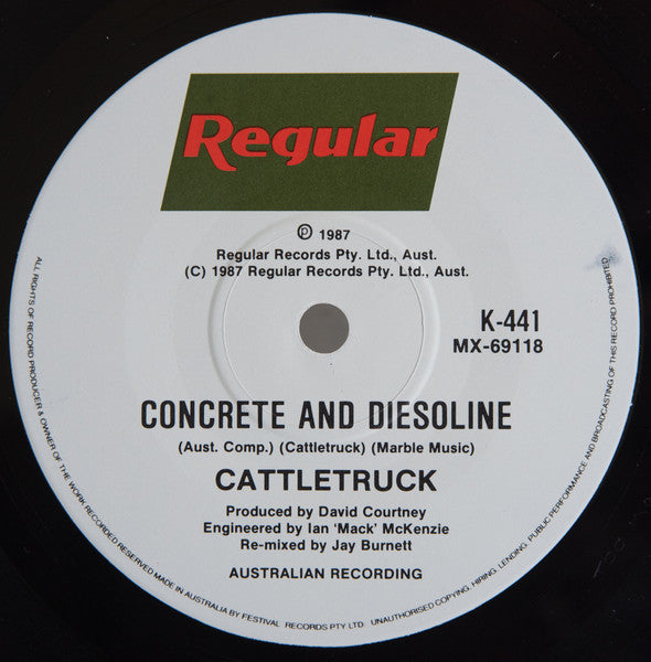 Cattletruck : Resurrection Shuffle (7", Single, Ltd)