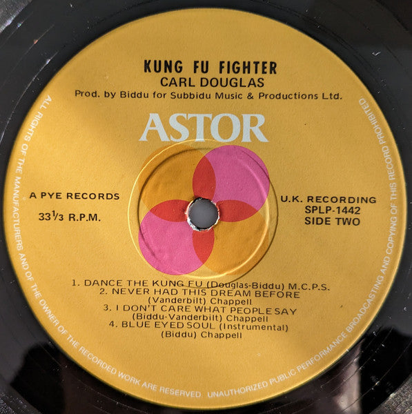 Carl Douglas : Kung Fu Fighter (LP, Album)