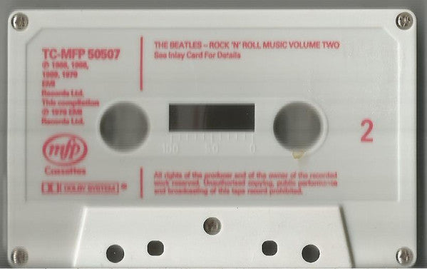 The Beatles : Rock 'N' Roll Music Vol 2 (Cass, Comp, Red)