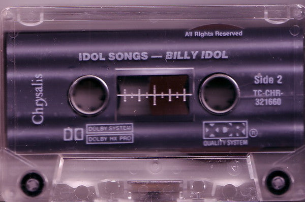 Billy Idol : Idol Songs - 11 Of The Best (Cass, Comp)