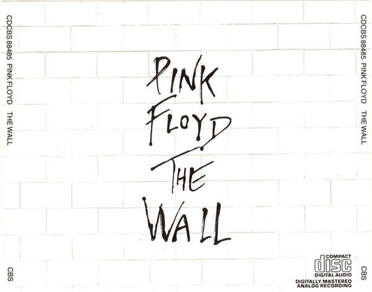 Pink Floyd : The Wall (2xCD, Album, RE)