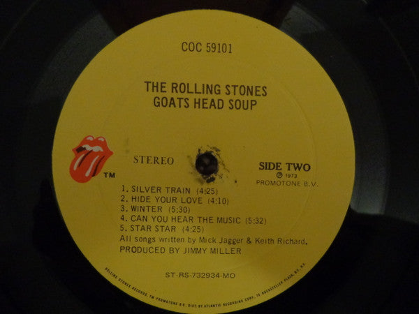 The Rolling Stones : Goats Head Soup (LP, Album, MO )