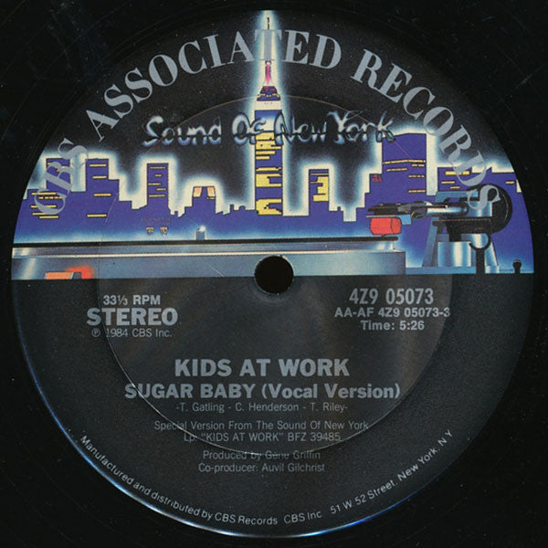 Kids At Work : Sugar Baby (12")