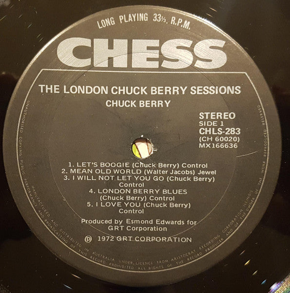 Chuck Berry : The London Chuck Berry Sessions (LP, Album, Gat)