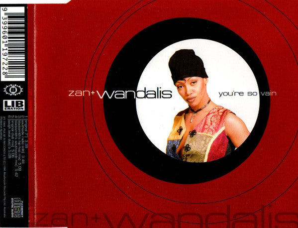 Zan + Wandalis : You're So Vain (CD, Single)