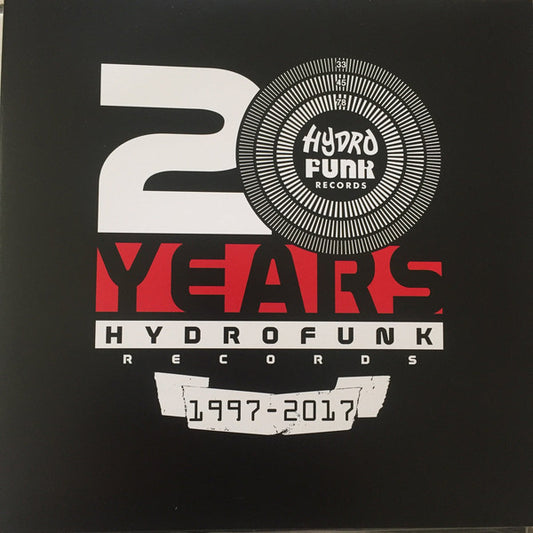 Various : 20 Years Hydrofunk Records 1997 - 2017  (2xLP, Comp, Dou)