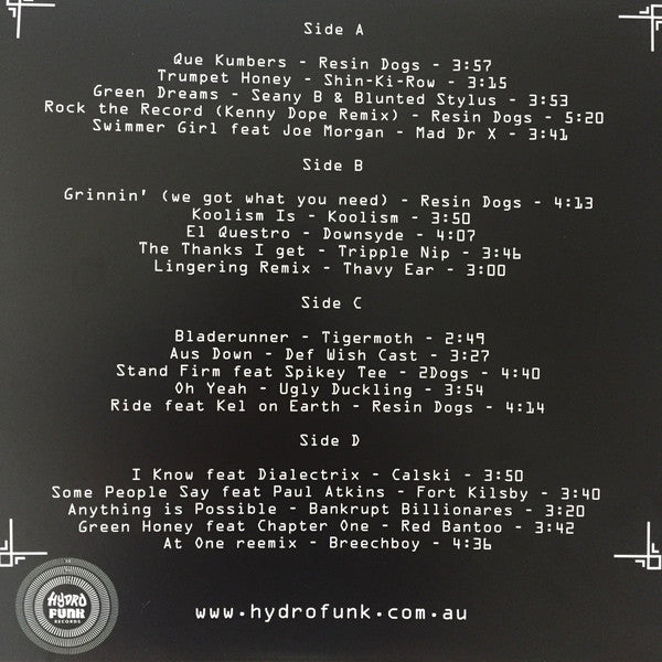 Various : 20 Years Hydrofunk Records 1997 - 2017  (2xLP, Comp, Dou)