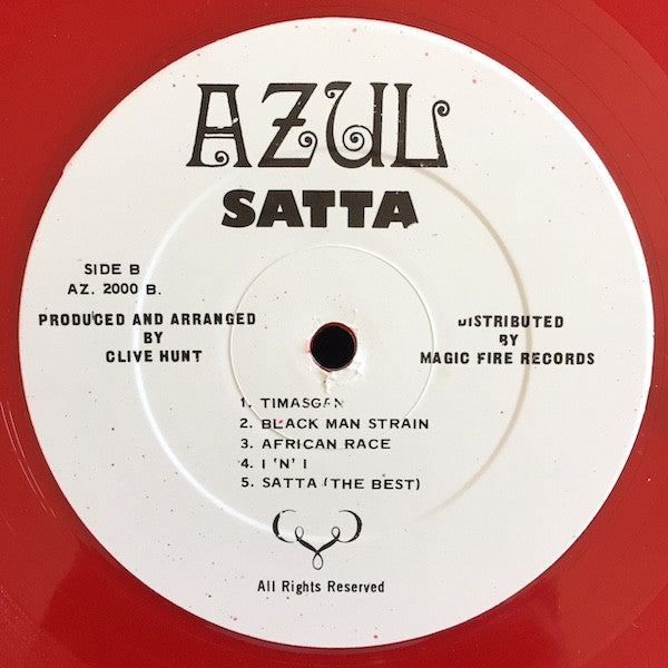 The Abyssinians : Satta (LP, Album, RE, Red)