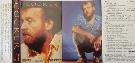 Joe Cocker : Cocker (Cass, Dol)