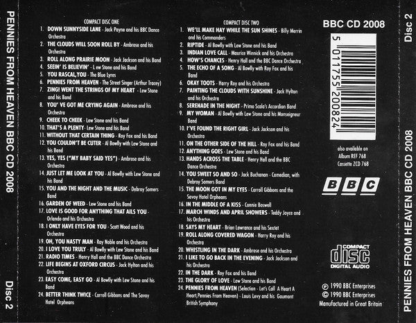 Various : Pennies From Heaven (2xCD, Comp)