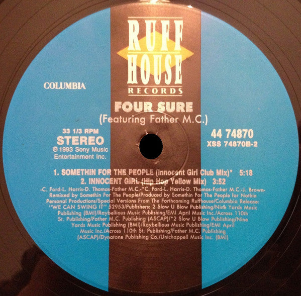 Four Sure Featuring Father MC : Innocent Girl (12", Single)
