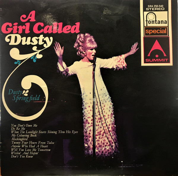 Dusty Springfield : A Girl Called Dusty (LP, Album, RE)