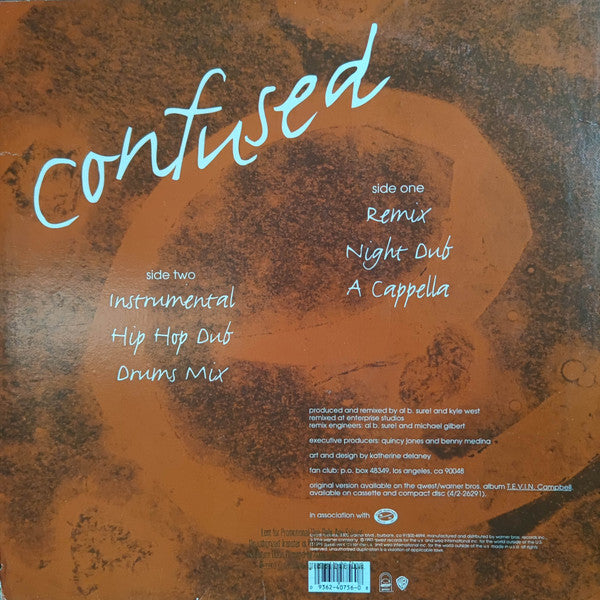 Tevin Campbell : Confused (12")