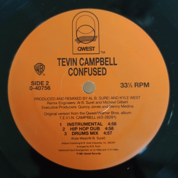 Tevin Campbell : Confused (12")