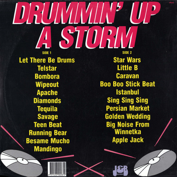 Unknown Artist : Drummin' Up A Storm (LP)