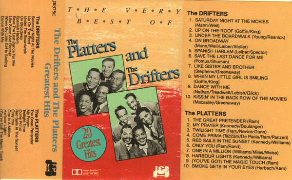 The Drifters, The Platters : The Very Best Of The Drifters And The Platters (Cass, Comp)