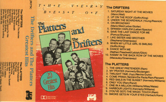 The Drifters, The Platters : The Very Best Of The Drifters And The Platters (Cass, Comp)