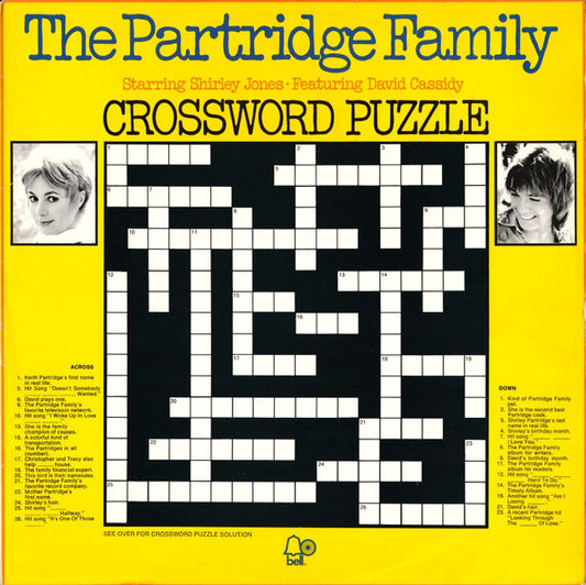 The Partridge Family : Crossword Puzzle (LP, Album)