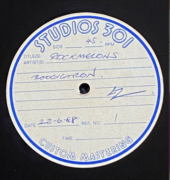 The Rockmelons : Boogietron (12")