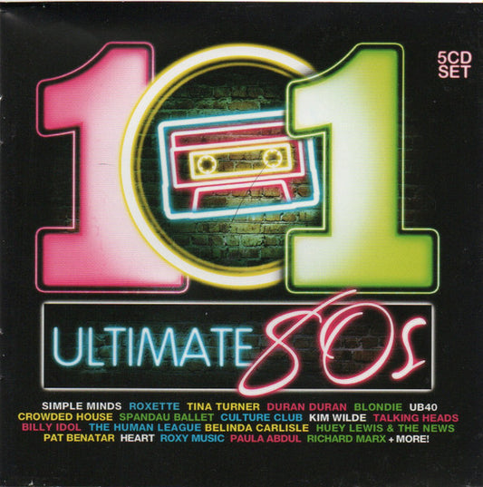 Various : 101 Ultimate 80s (5xCD, Comp)