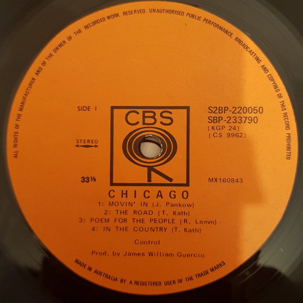 Chicago (2) : Chicago (2xLP, Album, Gat)
