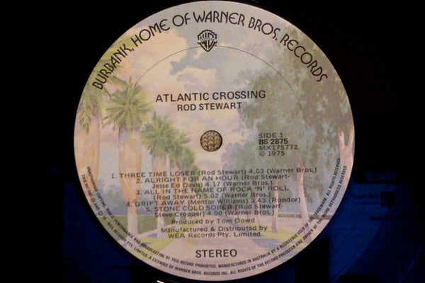 Rod Stewart : Atlantic Crossing (LP, Album, Gat)