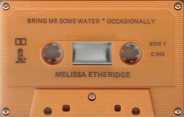 Melissa Etheridge : Bring Me Some Water (Cass, Single)
