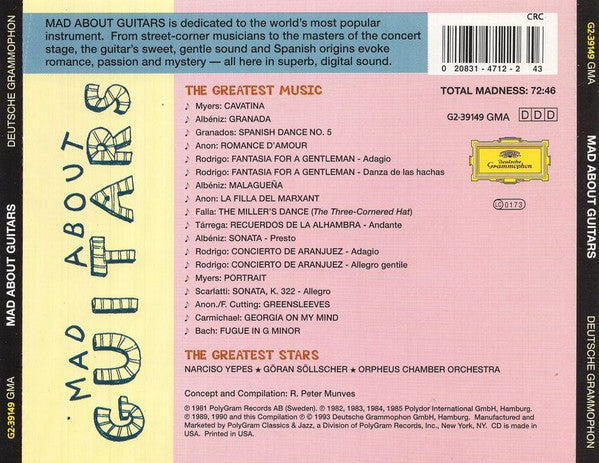 Various : Mad About Guitars (CD, Comp, Club)