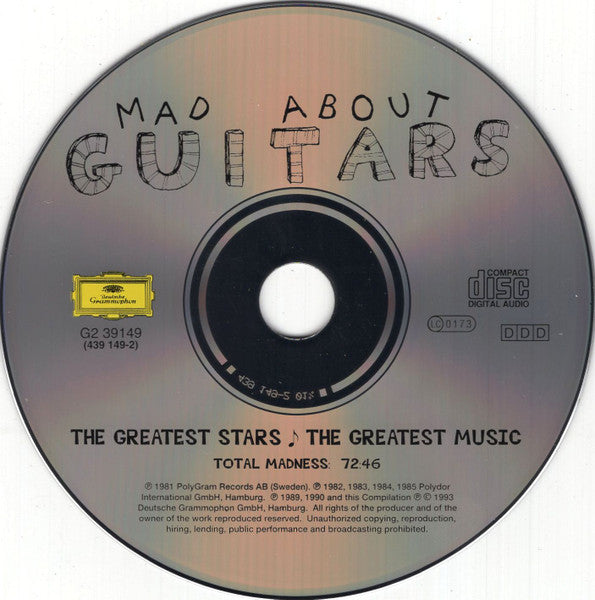 Various : Mad About Guitars (CD, Comp, Club)
