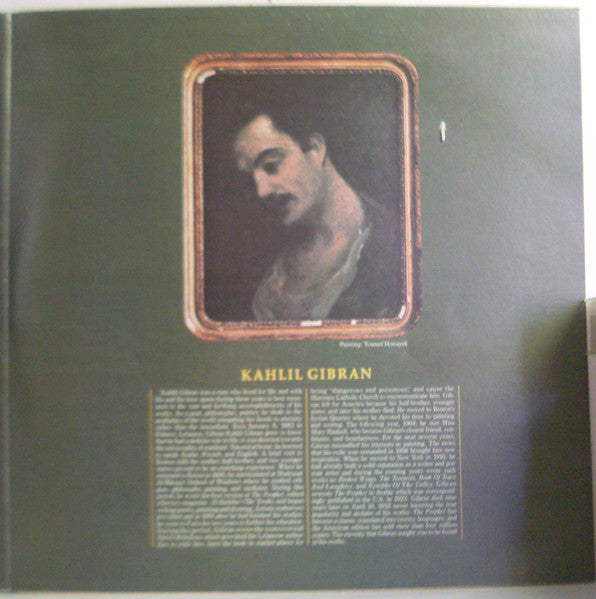 Khalil Gibran Featuring Richard Harris : The Prophet (LP, Album, Gat)