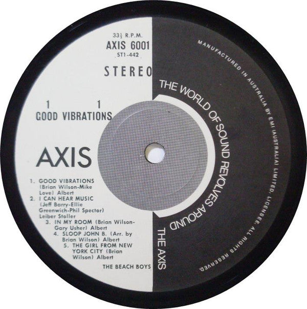 The Beach Boys : Good Vibrations (LP, Comp, RE)