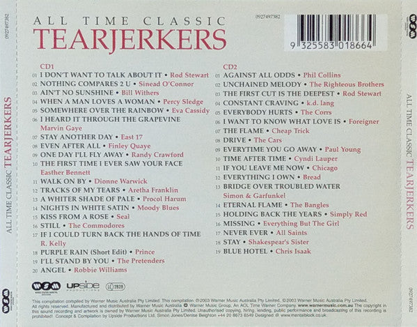 Various : All Time Classic Tearjerkers (2xCD, Comp)