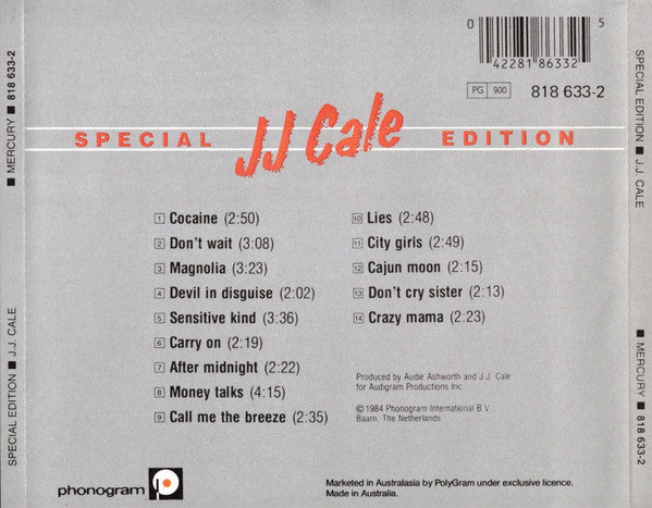 J.J. Cale : Special Edition (CD, Comp, RE)