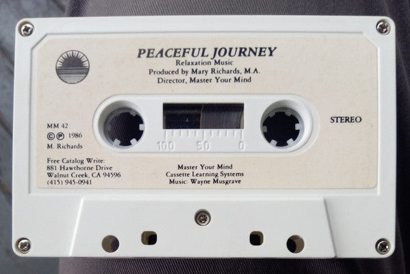 Wayne Musgrave : Peaceful Journey (Cass, Album, Dol)