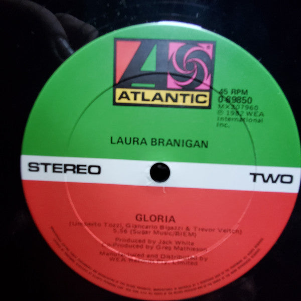 Laura Branigan : Solitaire / Gloria (12")