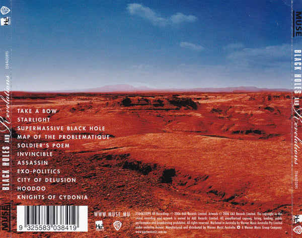 Muse : Black Holes & Revelations (CD, Album, Bla)